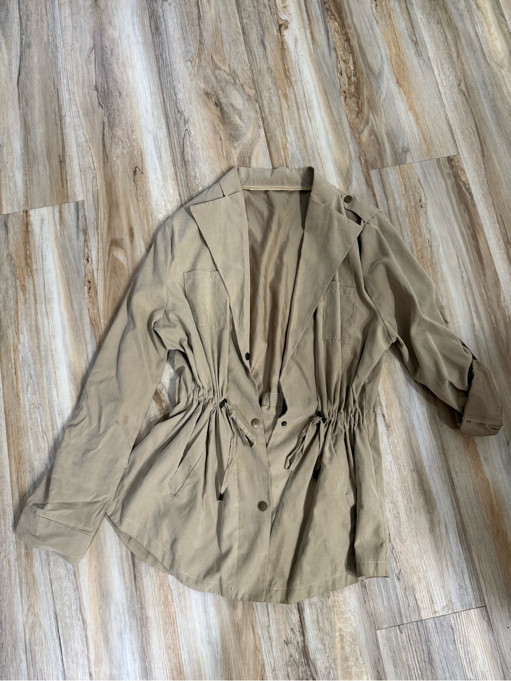 Umgee Tan Jacket size small